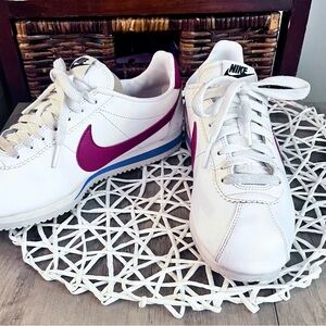 Nike Classic RED, WHITE and BLUE Cortez Sneakers